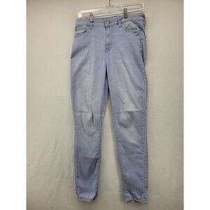 CELEBRITY PINK WOMEN'S JEANS BLUE SIZE 7/28 HIGH-RISE ANKLE SKINNY PAPERBAG